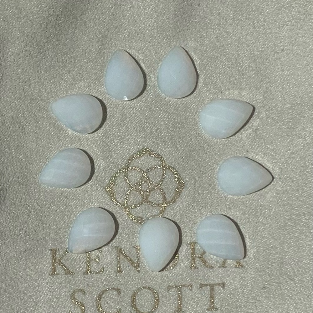 9 Kendra Scott white opalite Brynn/kiri/dee stones